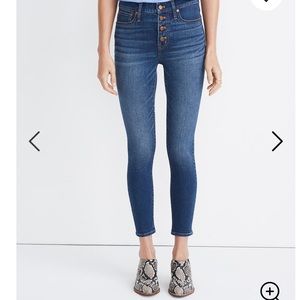 Madewell Mid-Rise 9’’ Skinny Crop